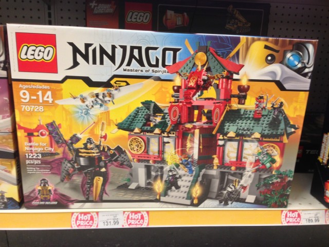 70728 LEGO Battle for Ninjago City Set Released