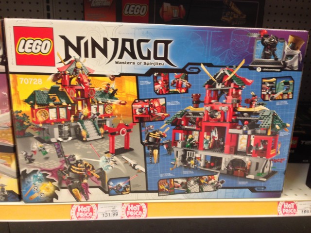 LEGO Ninjago Summer 2014 Battle for Ninjago City Box Back