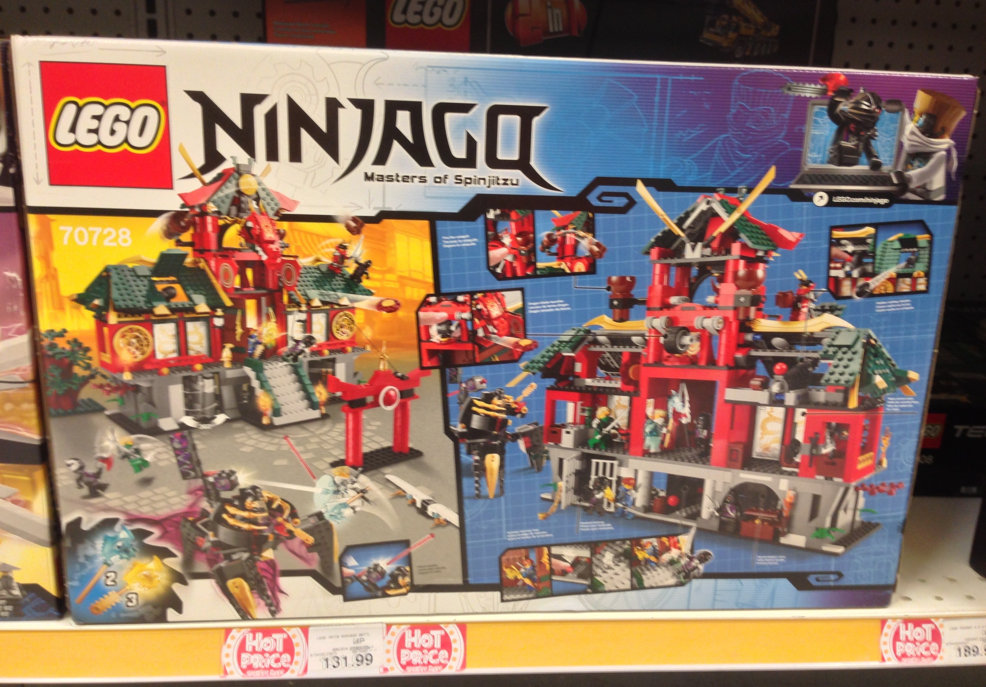 LEGO Ninjago Nindroid MechDragon and Nya?s Car with 5 Minifigures Set