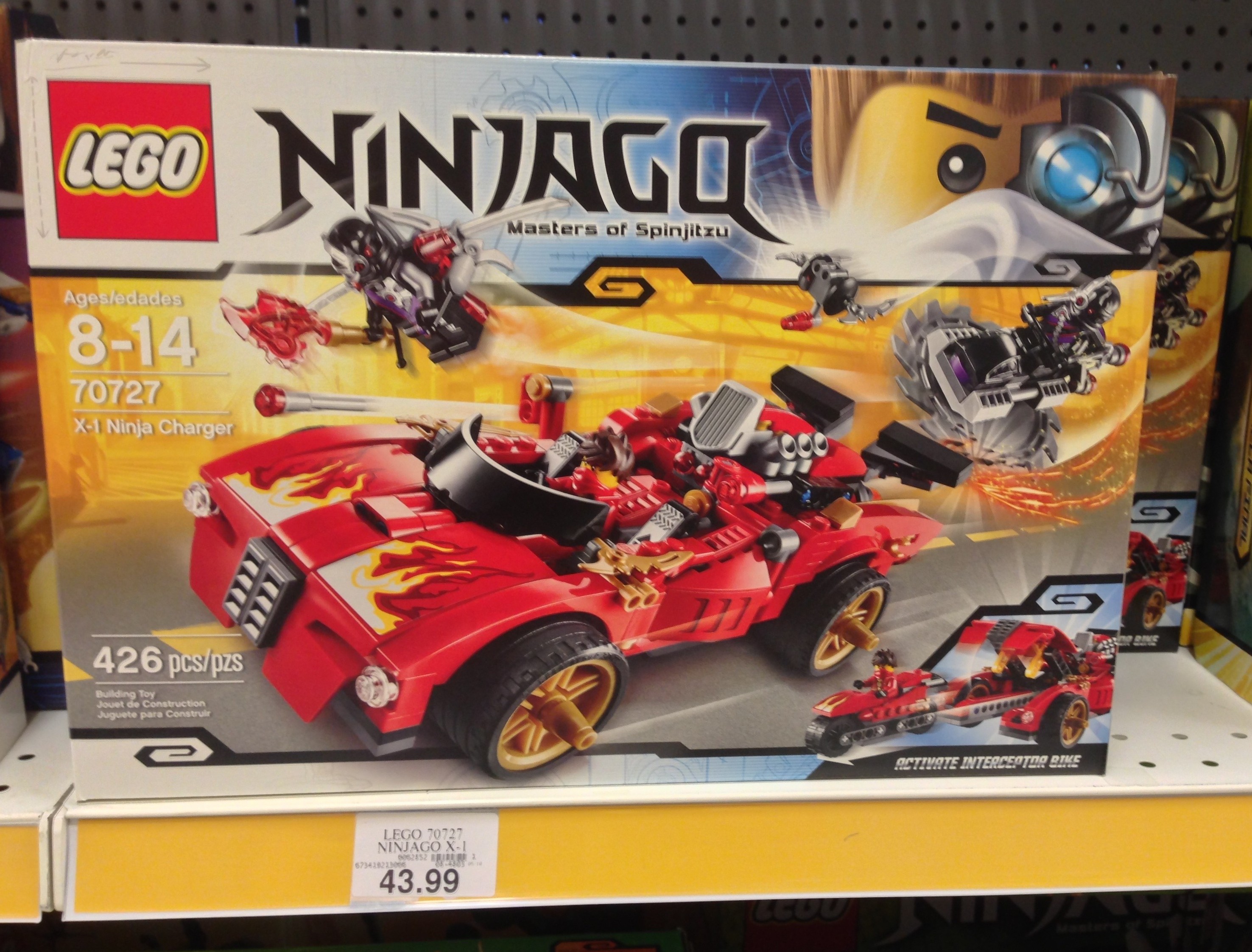 LEGO Ninjago Nindroid MechDragon and Nya?s Car with 5 Minifigures Set