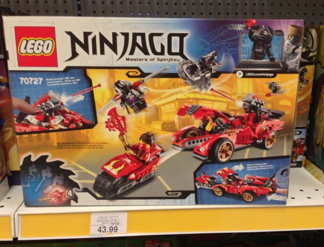 Summer 2014 LEGO X-1 Ninja Charger Box Back