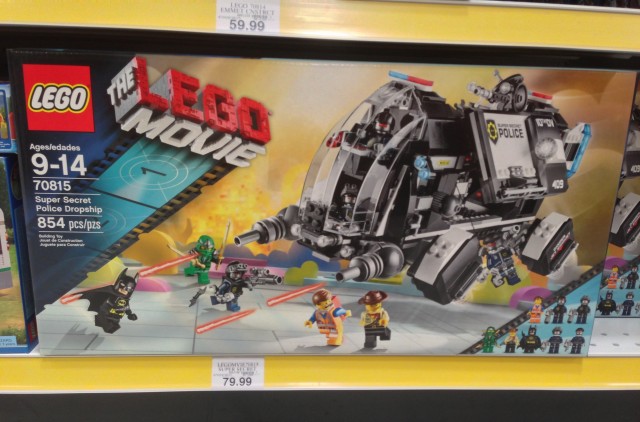 70815 LEGO Movie Super Secret Police Dropship Released