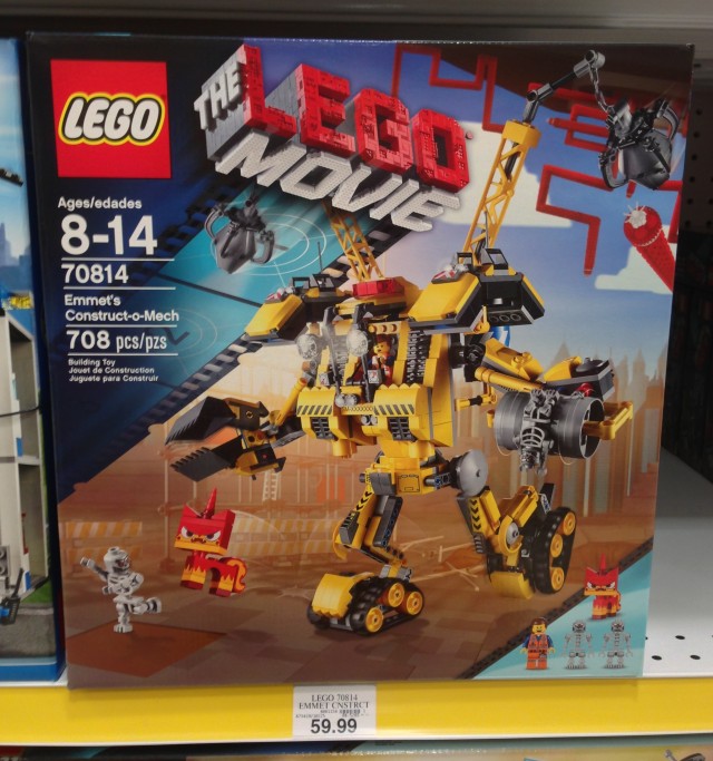 The LEGO Movie Emmet's Construct-O-Mech 70814 Released
