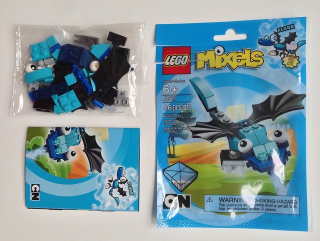41511 LEGO Mixels Flurr Bag Set Contents