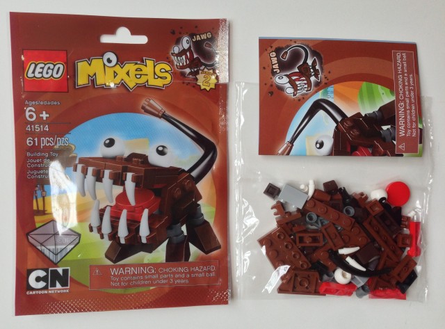 Jawg LEGO Mixels Series 2 Set Contents