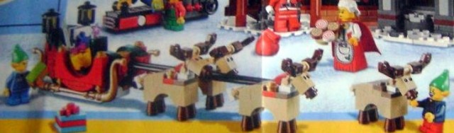 LEGO 10245 Santa's Workshop Reindeer and Sleigh