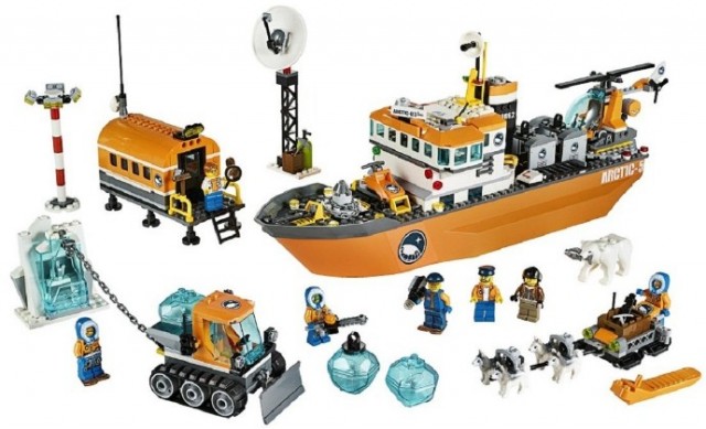 LEGO 60062 City Arctic Ice Breaker Summer 2014 Set