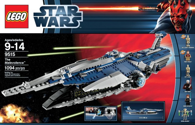 LEGO Star Wars Malevolence 9515 May the 4th Sale Item