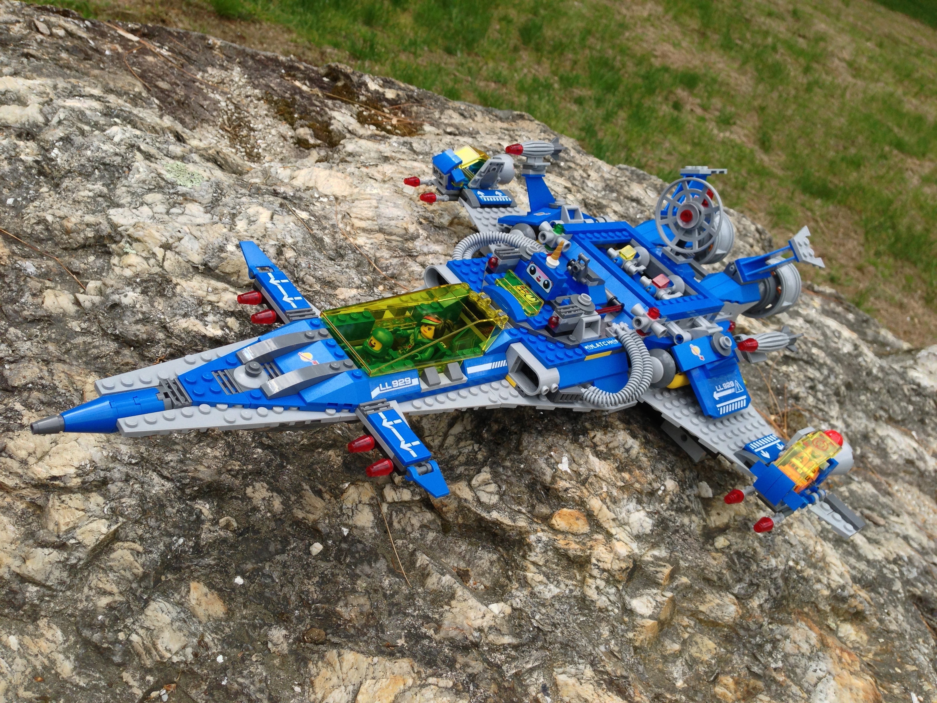 the lego movie benny's spaceship