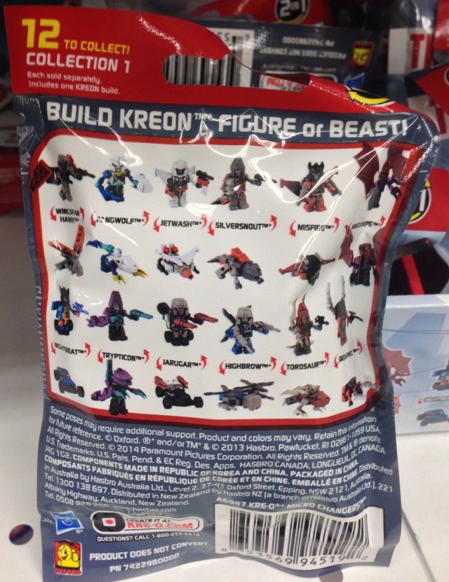 Transformers Kre-O Age of Extinction Blind Bag Back
