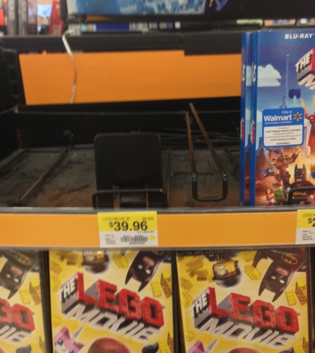 The LEGO Movie Sold Out At Wal-Mart Everything is Awesome
