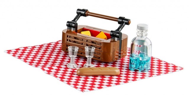 LEGO 10242 MINI Cooper Picnic Basket and Picnic Blanket Accessores