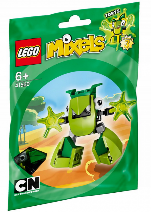 LEGO 41520 Torts Green Mixels Tribe Figure Toy Poly Bag