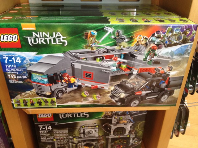 LEGO 79116 TMNT Movie Big Rid Snow Getaway Set Released LEGO Summer 2014