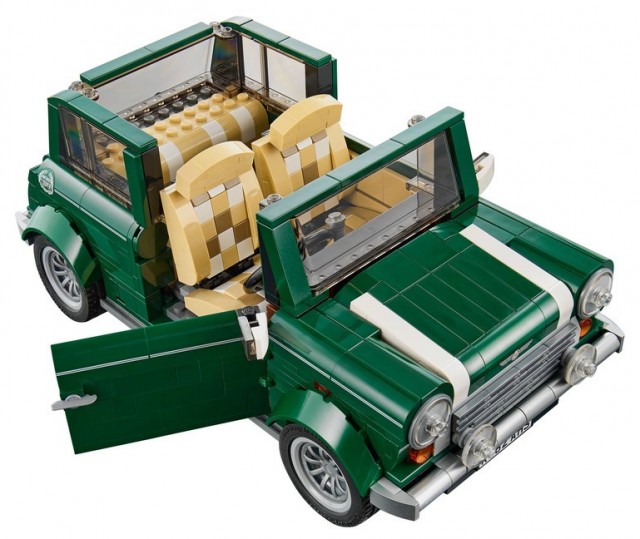 LEGO Mini Cooper 10242 Car with Convertible Top Down