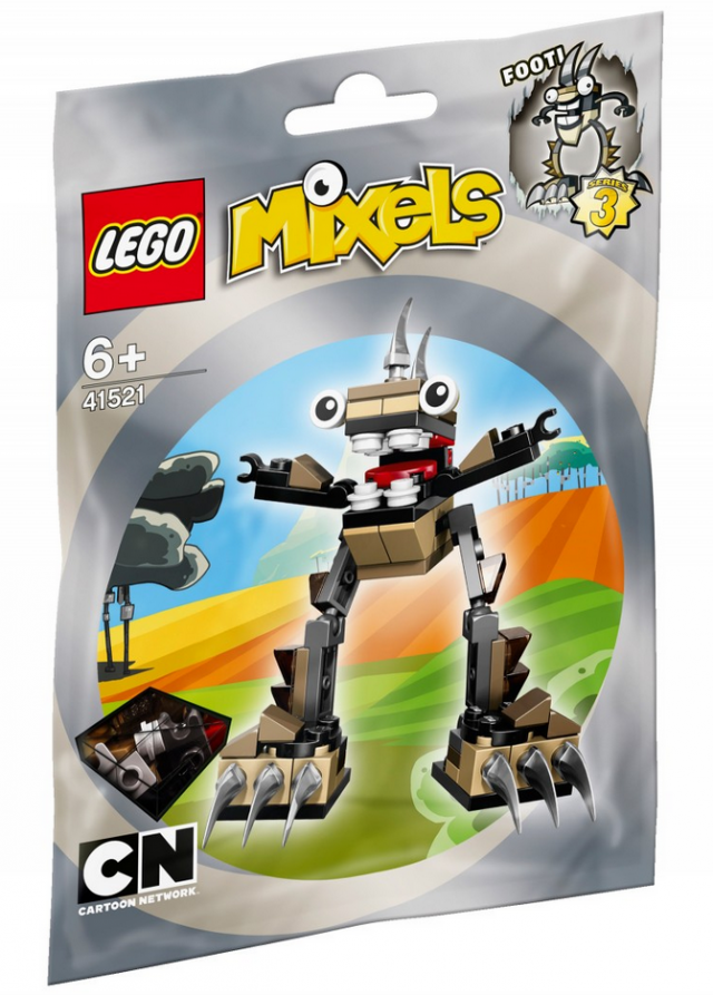 LEGO Mixels Series 3 Footi 41521 Spikels Tribe Set