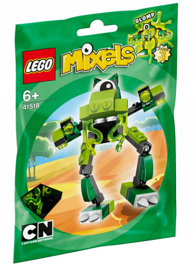LEGO Mixels Series 3 Glomp 41518 Set Packaging