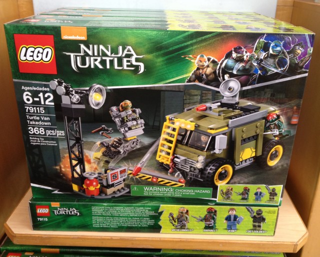 LEGO Ninja Turtles Turtle Van Takedown 79115 Set Released