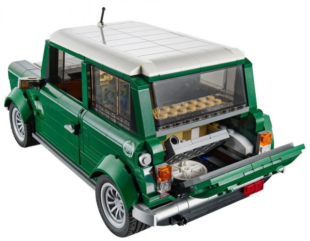 Mini Cooper LEGO Set 2014 with Trunk Open