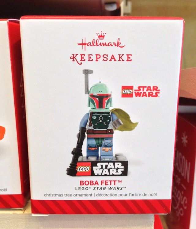 2014 Hallmark Boba Fett LEGO Star Wars Ornament Box