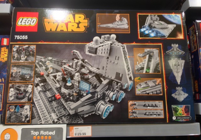 75055 LEGO Star Wars Star Destroyer Box Back