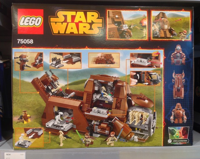 LEGO Star Wars Summer 2014 MTT 75058 Box Back