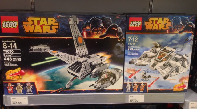 LEGO Star Wars 2014 Summer Snowspeeder and B-Wing Sets