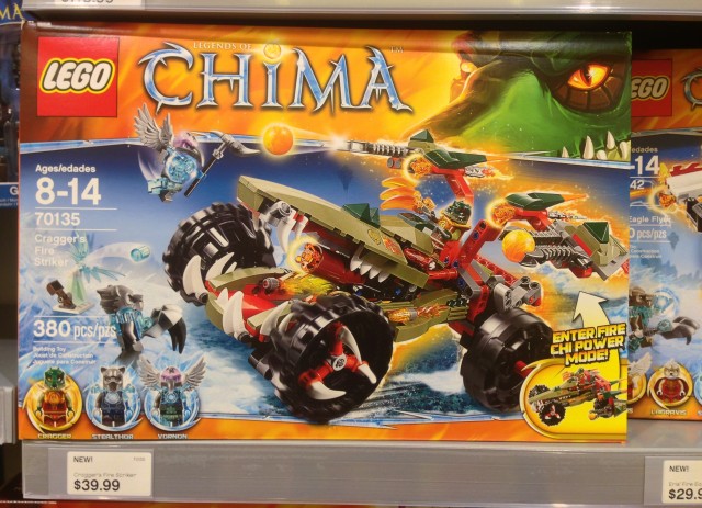 LEGO Legends of Chima Cragger's Fire Striker 70135 Box Front