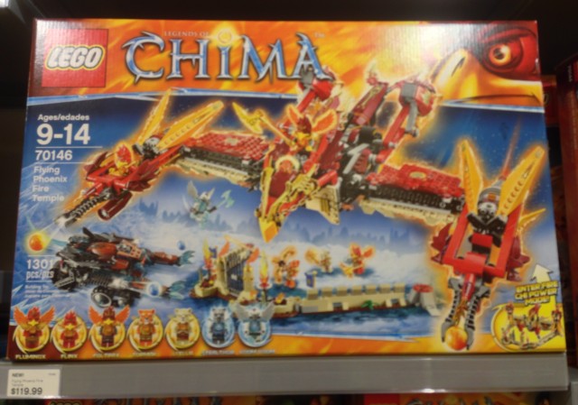 LEGO Flying Phoenix Fire Temple Box Front