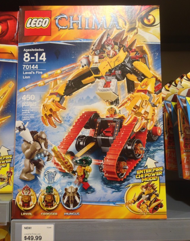 LEGO Legends of Chima 70144 Laval's Fire Lion Set