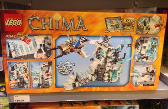 LEGO Sir Fangar's Ice Fortress Summer 2014 Legends of Chima Set