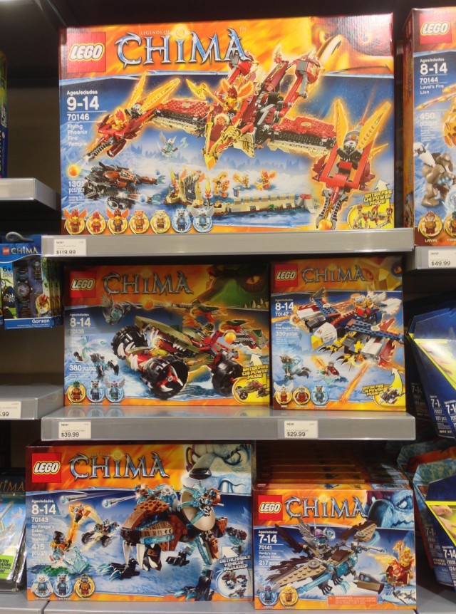 LEGO Legends of Chima Summer 2014 Sets Released