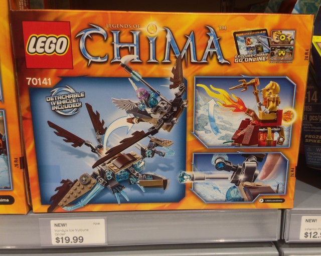 Chima Vulture Tribe Vardy's Ice Vulture Glider Set Box Back