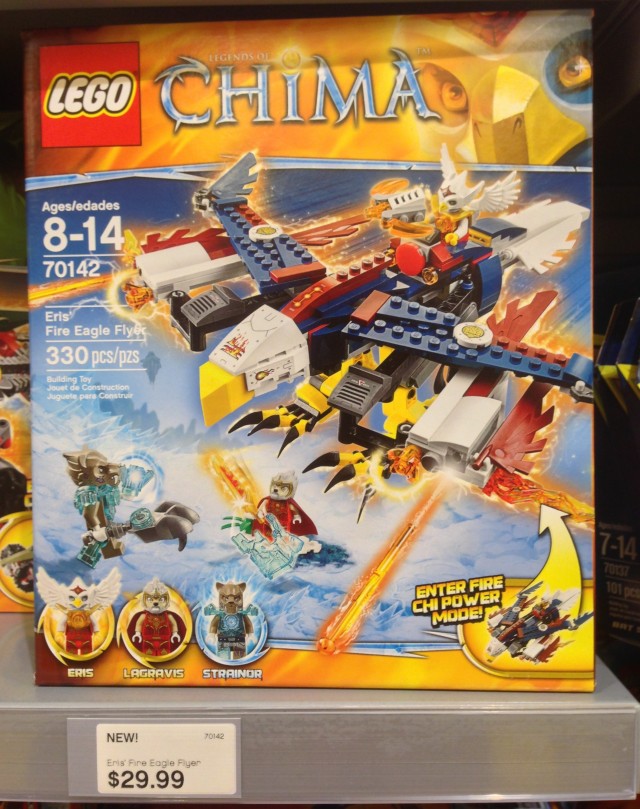 70142 LEGO Eris' Fire Eagle Flyer Summer 2014 Chima Set