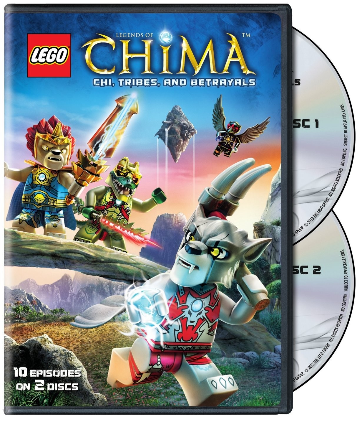 LEGO Chima Season 1 Part 2 DVD - Bricks and Bloks