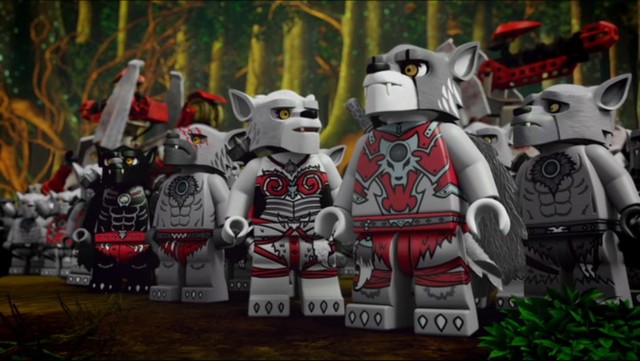 LEGO Legends of Chima Wolf Tribe Screenshot from Chima Season 1 DVD Part 2