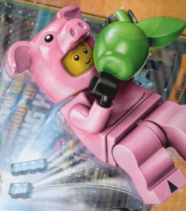 LEGO Minifigures Series 12 Revealed Pig Guy Minifigure Spooky Girl Prospector