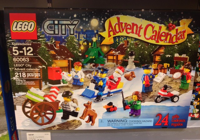2014 LEGO City Advent Calendar 60063 Set