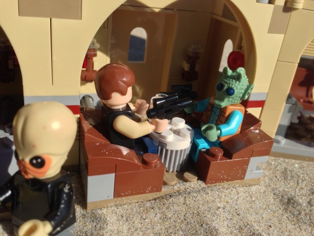 LEGO Mos Eisley Cantina Han Solo & Greedo Minifigures Han Shot First