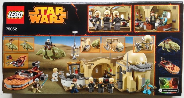 Back of LEGO Star Wars 2014 Mos Eisley Cantina Box