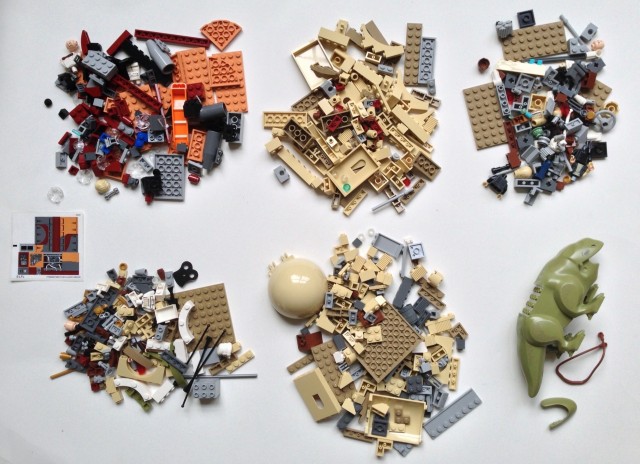 75052 Mos Eisley Cantina LEGO Star Wars Set Unassembled Pieces
