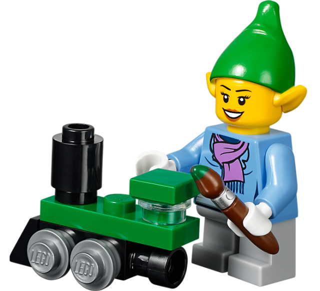 40106 LEGO Holiday Elf Minifigure
