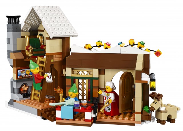 LEGO Creator Santa's Workshop Interior with Minifigures 10245