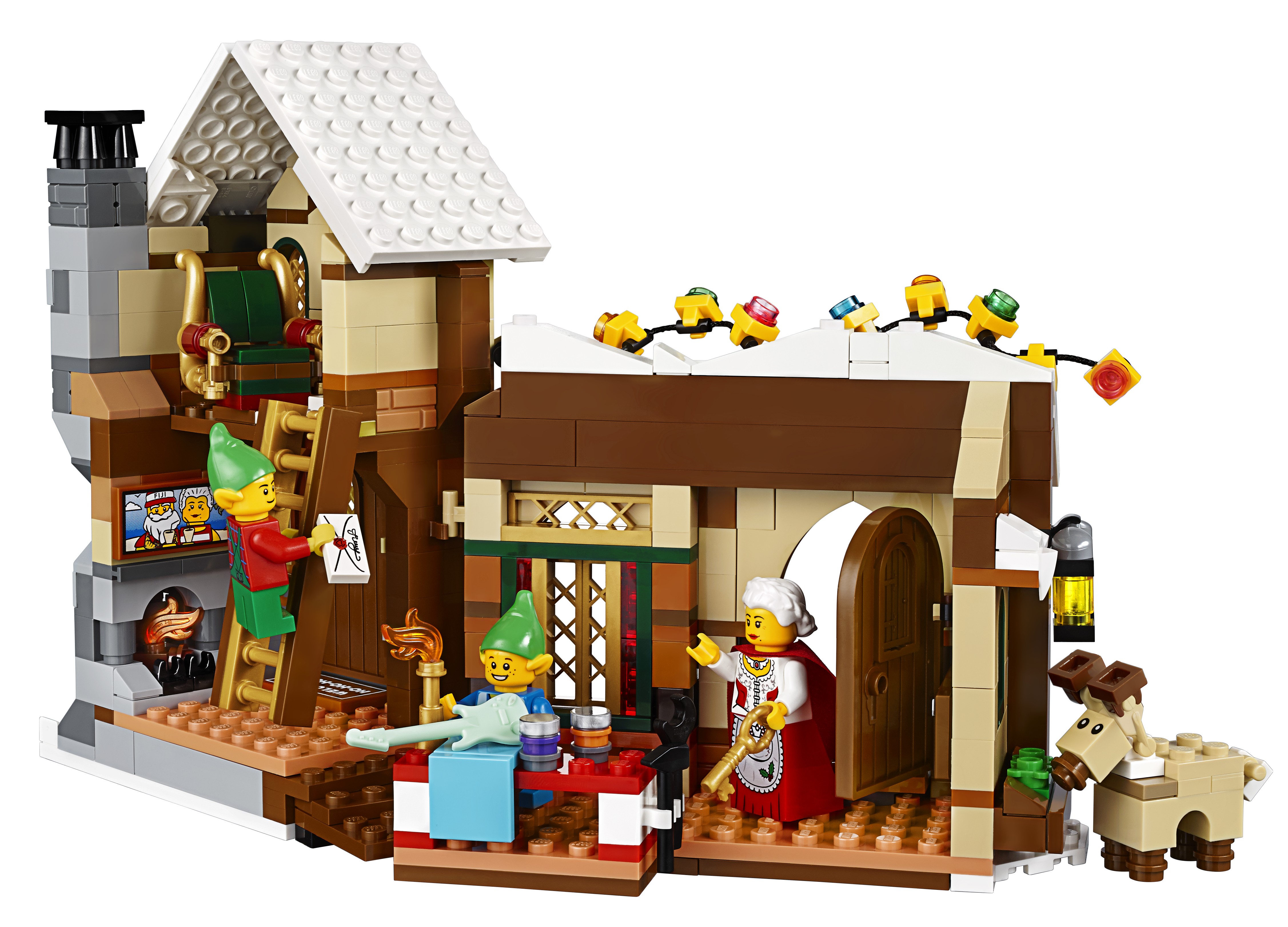 LEGO Santa's Workshop 10245 Set Up for Order! - Bricks Bloks