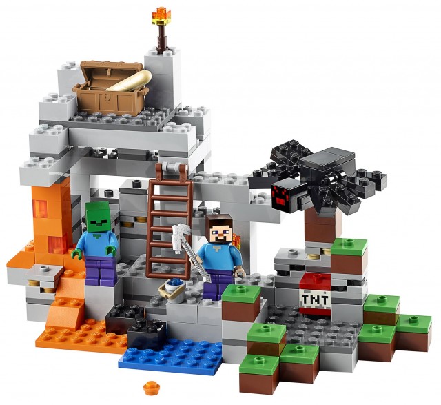 LEGO Minecraft The Cave 21113 Set Photo Hi-Res