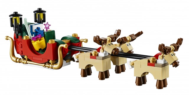 LEGO Santa's Reindeer with Sleigh from 10245 LEGO Santa's Workshop