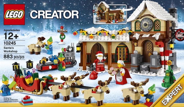 LEGO Santa's Workshop 10245 Box LEGO Winter Village 2014