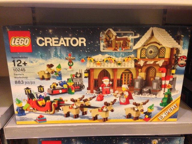 LEGO Creator Santa's Workshop 12045 Box Released