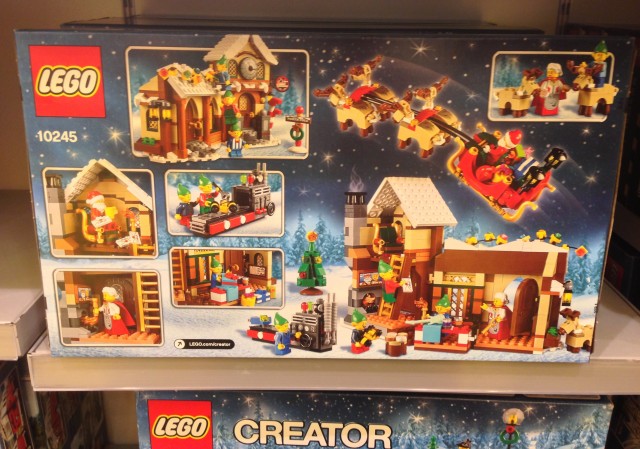 LEGO Santa's Workshop 10245 Box Back