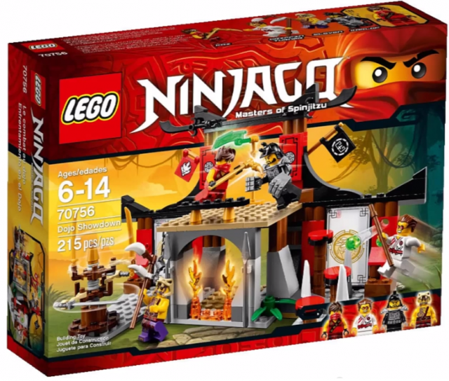 2015 LEGO Ninjago Dojo Showdown 70756 Set Winter 2015 LEGO